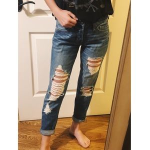 Hollister boyfriend jeans
